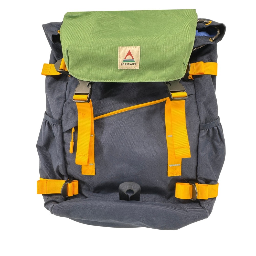 Passenger Clothing Boondocker 26L Backpack Multi Colour Navy Blue Green Mustard